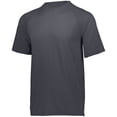 thumbnail image 1 of Holloway Sportswear M Boys Swift Wicking Tee Carbon 222651, 1 of 2