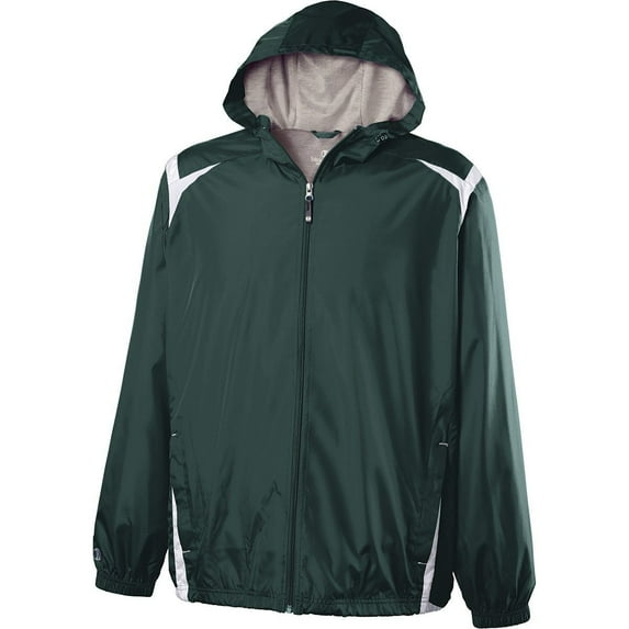 Holloway Sportswear M Collision Jacket Dark Green/White 229076