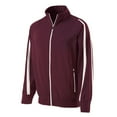 thumbnail image 1 of Holloway Sportswear M Determination Jacket Maroon/White 229142, 1 of 4