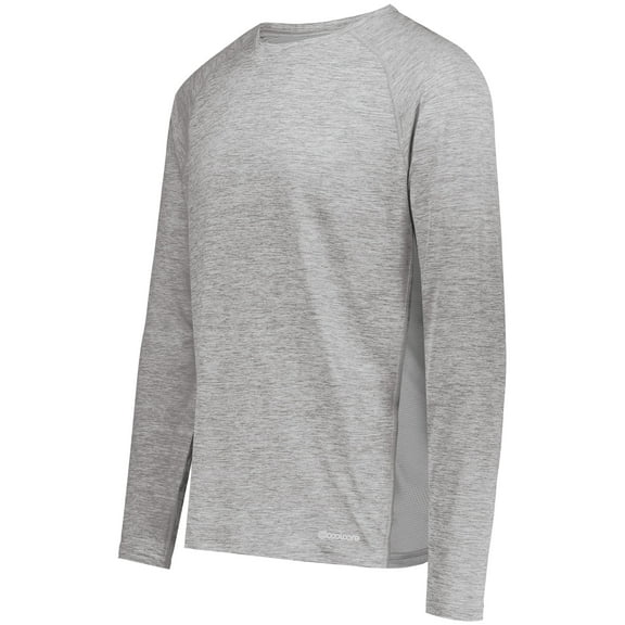 Holloway Sportswear M Electrify Coolcore® Long Sleeve Tee Athletic Grey Heather 222570