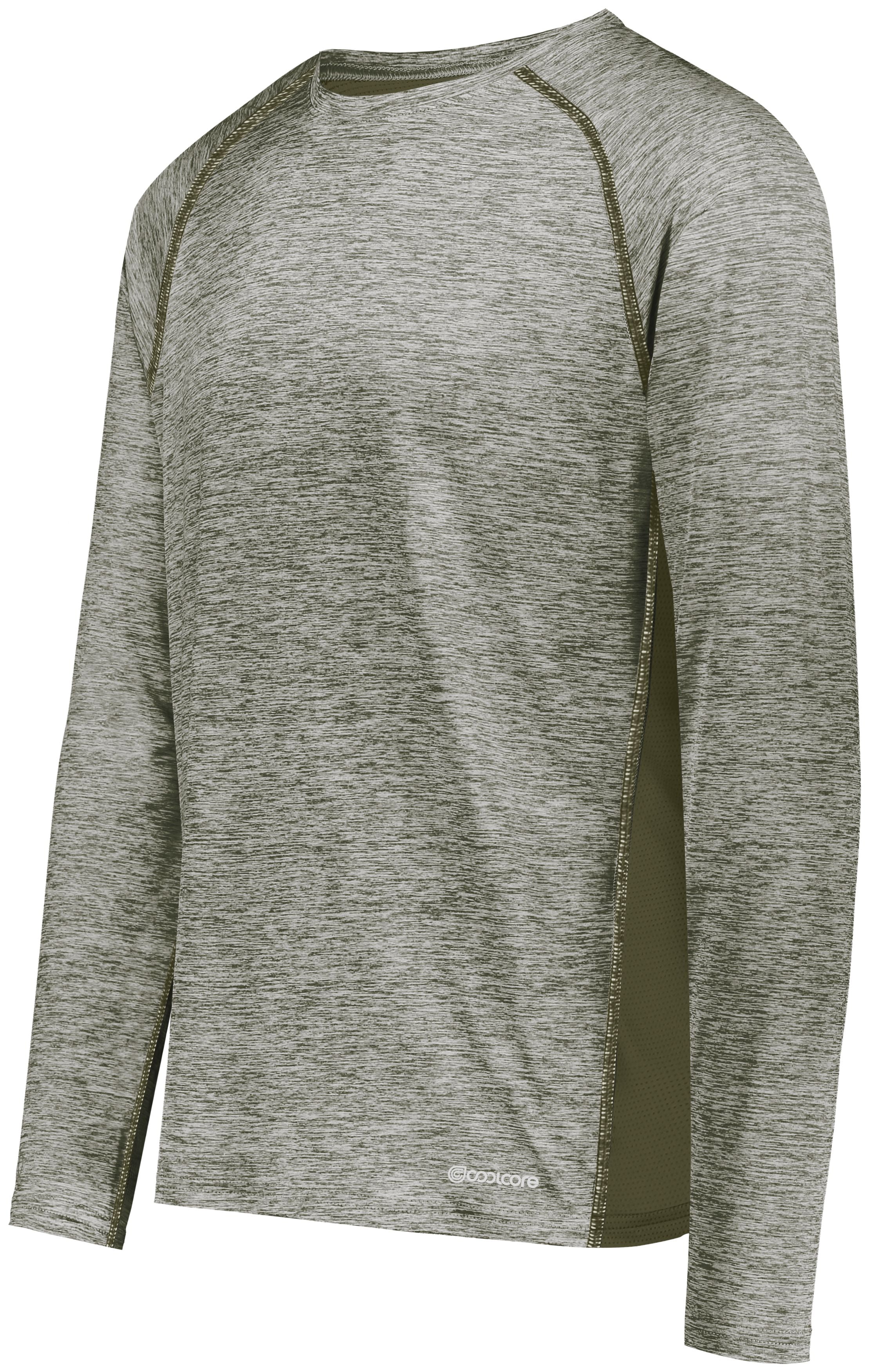 Holloway Sportswear M Electrify Coolcore® Long Sleeve Tee Olive