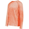 thumbnail image 1 of Holloway Sportswear M Electrify Coolcore® Long Sleeve Tee Orange Heather 222570, 1 of 5
