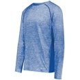 thumbnail image 1 of Holloway Sportswear M Electrify Coolcore® Long Sleeve Tee Royal Heather 222570, 1 of 5