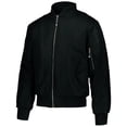 thumbnail image 1 of Holloway Sportswear M Flight Bomber Jacket Black 229532, 1 of 4
