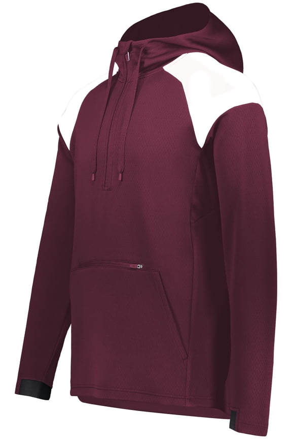 Sportswear M Limitless 1/4 Zip Hoodie Maroon/White 222584