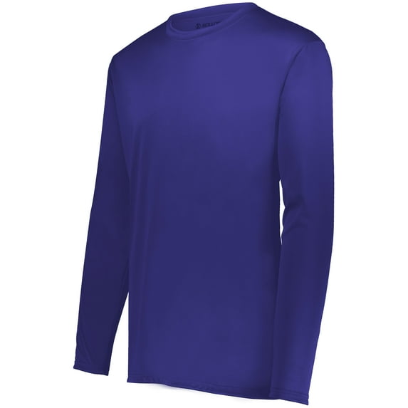 Holloway Sportswear M Momentum Long Sleeve Tee Purple (hlw) 222822