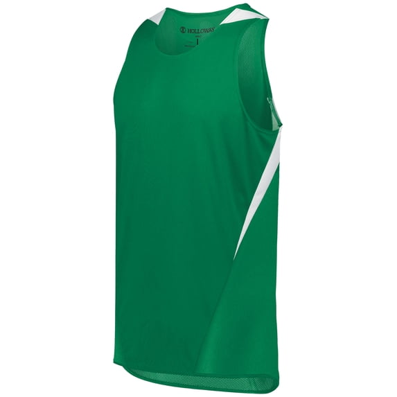 Holloway Sportswear M PR Max Track Jersey Kelly/White 221035