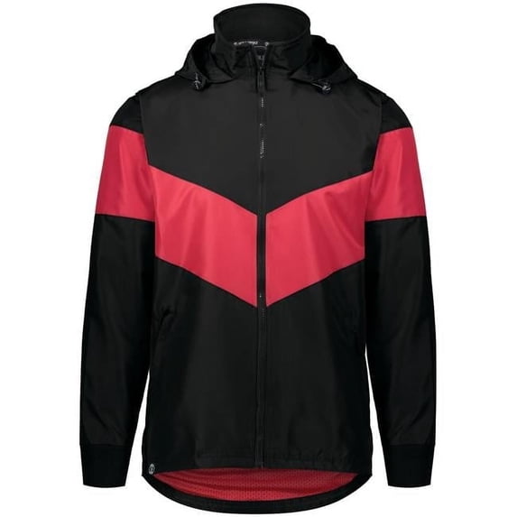Holloway Sportswear M Potomac Jacket Black/Scarlet 229527