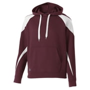Holloway Sportswear M Prospect Hoodie Maroon/White 229546