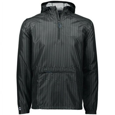 Holloway Sportswear M Range Packable Pullover Black 229554