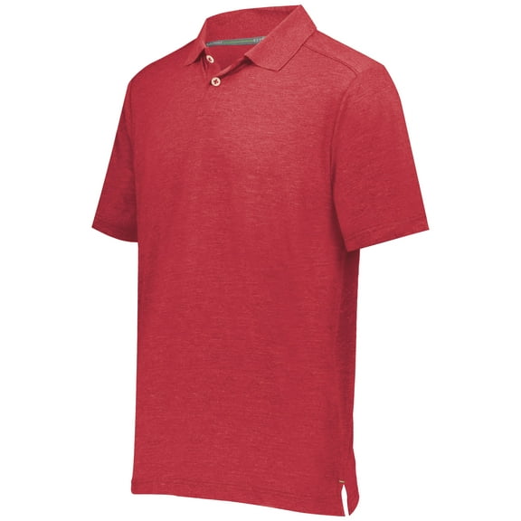 Holloway Sportswear M Repreve®  Eco Polo Scarlet Heather 222575