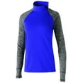 thumbnail image 1 of Holloway Sportswear M Womens AFFIRM PULLOVER Purple/Carbon Heather 229358, 1 of 4