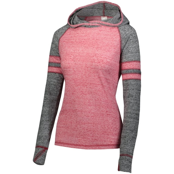 Holloway Sportswear M Womens Advocate Hoodie Scarlet/Black 229749