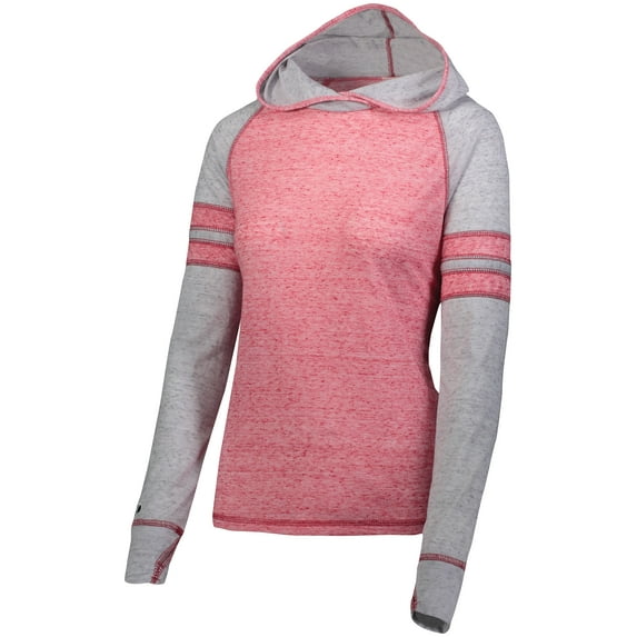 Holloway Sportswear M Womens Advocate Hoodie Scarlet/Silver 229749
