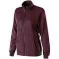 thumbnail image 1 of Holloway Sportswear M Womens Artillery Jacket Maroon Heather 229366, 1 of 1