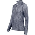 thumbnail image 1 of Holloway Sportswear M Womens Electrify Coolcore® 1/2 Zip Pullover Navy Heather 222774, 1 of 5