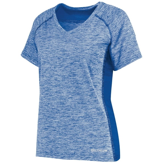 Holloway Sportswear M Womens Electrify Coolcore® Tee Royal Heather 222771