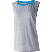 Holloway Sportswear M Womens GUNNER SHIRT Athletic Heather/Bright Blue 229379