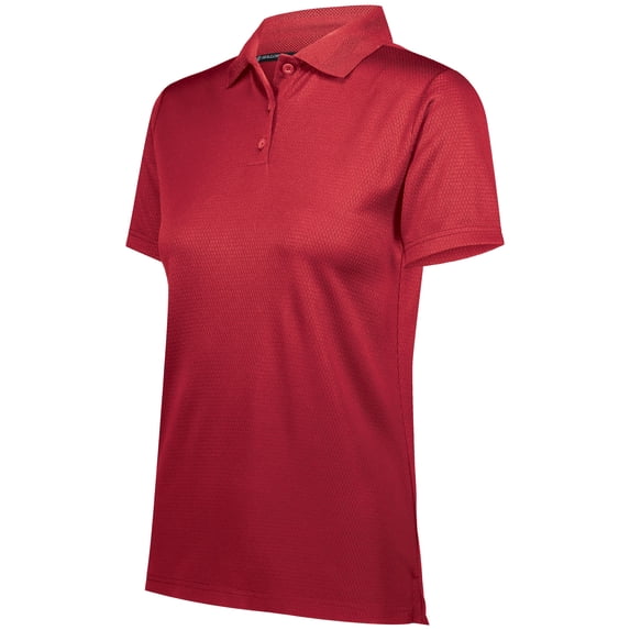 Holloway Sportswear M Womens Prism Polo Scarlet 222768
