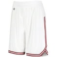 thumbnail image 1 of Holloway Sportswear M Womens RETRO BASKETBALL SHORTS White/Scarlet 224377, 1 of 7