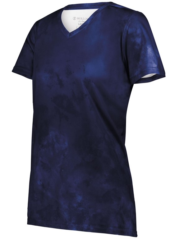 Sportswear M Womens Stock Cotton-Touch Poly Tee Navy Cloud Print 222796