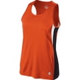 thumbnail image 1 of Holloway Sportswear M Womens Vertical Singlet Orange/Black/White 221340, 1 of 4