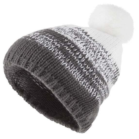 Holloway Sportswear OS Ascent Beanie Carbon/White 223843