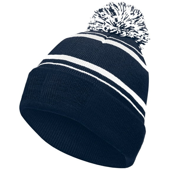 Holloway Sportswear OS Homecoming Beanie Navy/White 223860