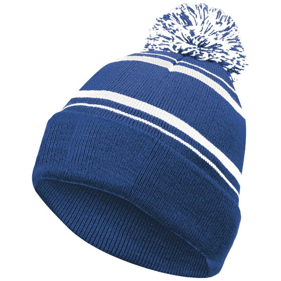 Holloway Sportswear OS Homecoming Beanie Royal/White 223860