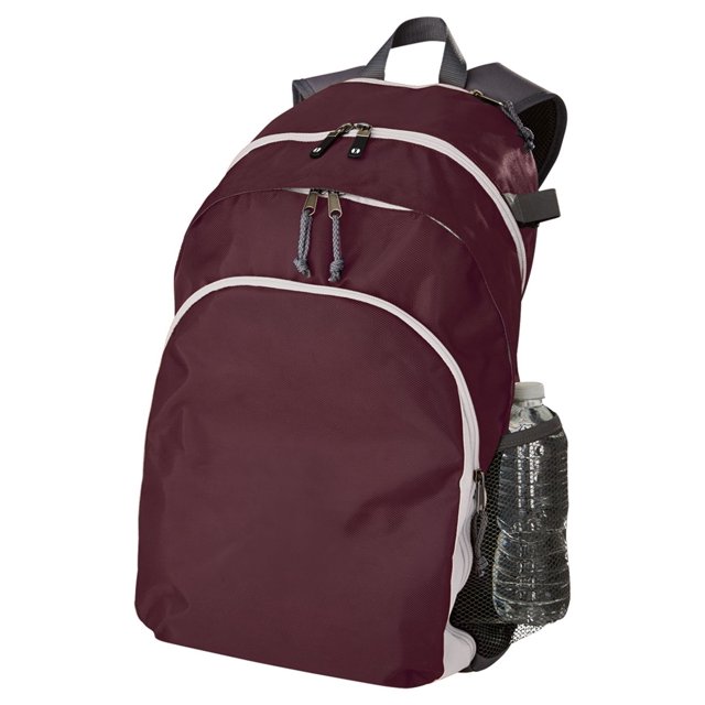 Holloway Sportswear OS Prop Backpack Maroon/White/Graphite 229009