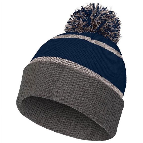 Holloway Sportswear OS Reflective Beanie Navy/Carbon 223816