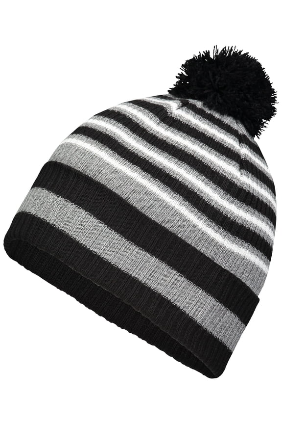 Sportswear OS Spirit Pom Beanie Black/Heather Grey/White 223815