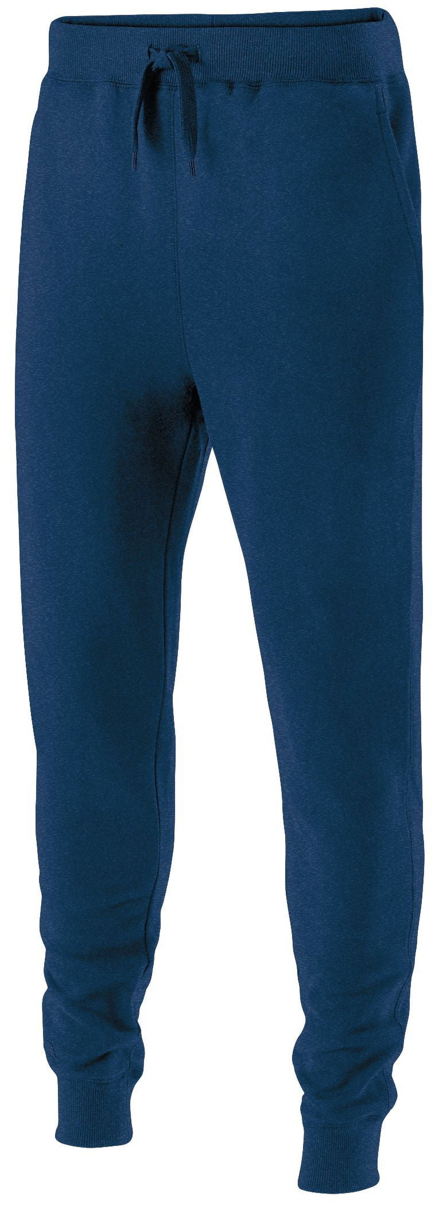 Holloway Sportswear S 60/40 Fleece Jogger Navy 229548 - Walmart.com