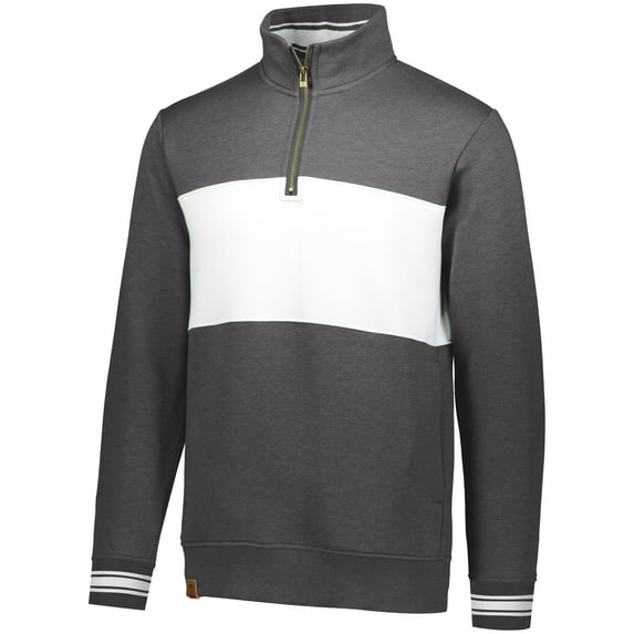 Holloway Sportswear S All-American Pullover Carbon Heather/White 229565