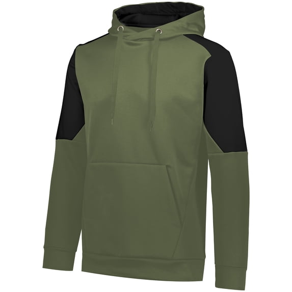 Holloway Sportswear S Blue Chip Hoodie Olive/Black 222540