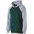thumbnail image 1 of Holloway Sportswear S Boys BANNER HOODIE Dark Green/Athletic Heather 229279, 1 of 5