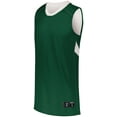 thumbnail image 1 of Holloway Sportswear S Boys Dual-Side Single Ply Basketball Jersey Forest/White 224278, 1 of 6