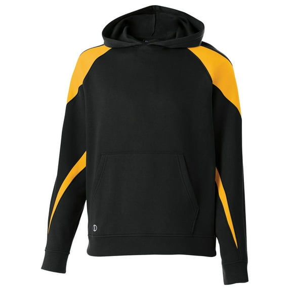Holloway Sportswear S Boys PROSPECT HOODIE Black/Light Gold 229646