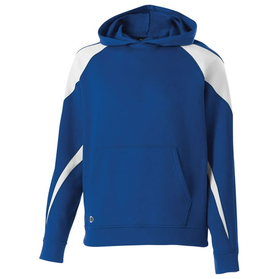 Holloway Sportswear S Boys PROSPECT HOODIE Royal/White 229646