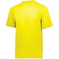 thumbnail image 1 of Holloway Sportswear S Boys Swift Wicking Tee Bright Yellow 222651, 1 of 2