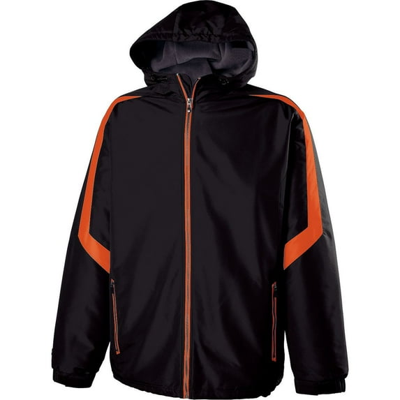 Holloway Sportswear S Charger Jacket Black/Orange 229059