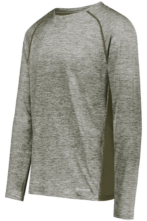 Sportswear S Electrify Coolcore® Long Sleeve Tee Olive Heather 222570