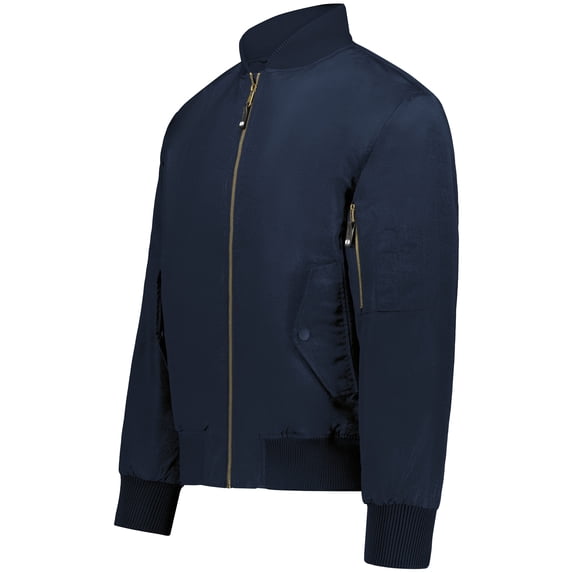 Holloway Sportswear S Flight Bomber Jacket Navy 229532