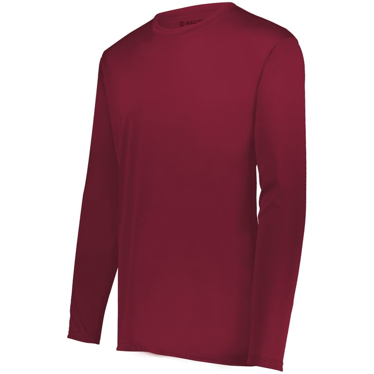 Holloway Sportswear S Momentum Long Sleeve Tee Cardinal 222822 Walmart