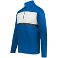 thumbnail image 1 of Holloway Sportswear S Prism Bold 1/4 Zip Pullover Royal/White 222591, 1 of 5