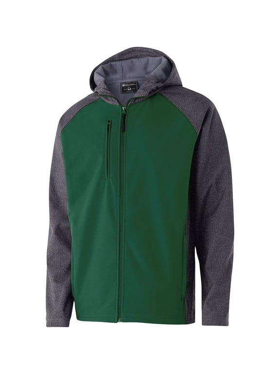 Sportswear S Raider Softshell Jacket Carbon Print/Forest 229157
