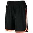 thumbnail image 1 of Holloway Sportswear S Retro Basketball Shorts Black/Orange/White 224077, 1 of 5