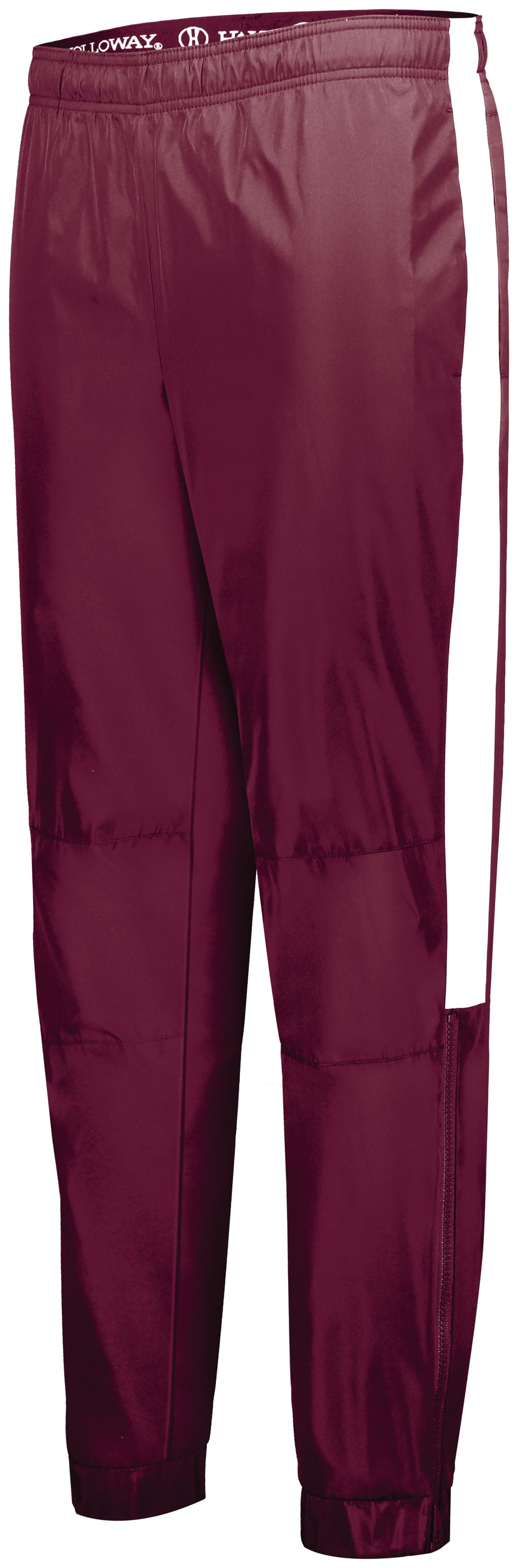 Holloway Sportswear S SeriesX Pant Maroon/White 229531 - Walmart.com