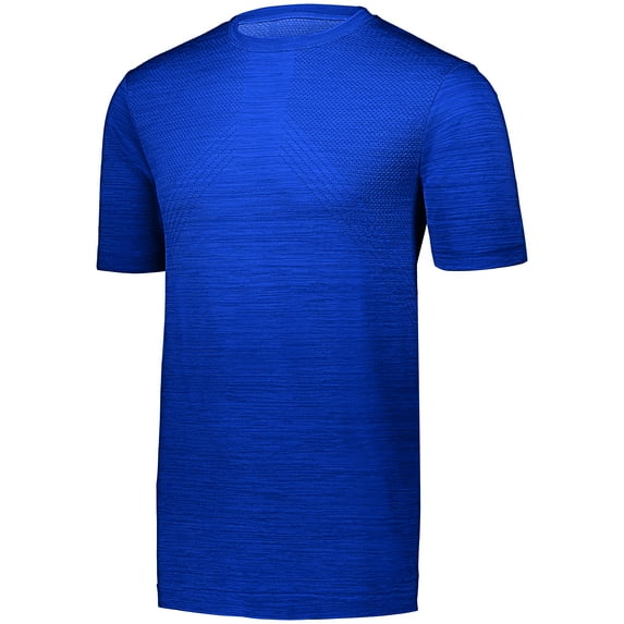 Holloway Sportswear S Striated Shirt Short Sleeve Royal 222555
