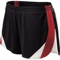 thumbnail image 1 of Holloway Sportswear S Womens Approach Shorts Black/Scarlet/White 221341, 1 of 1